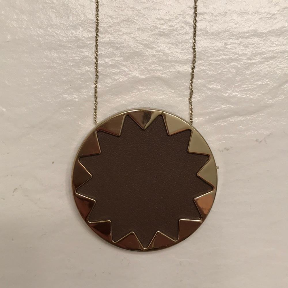 House of Harlow large sunburst pendant